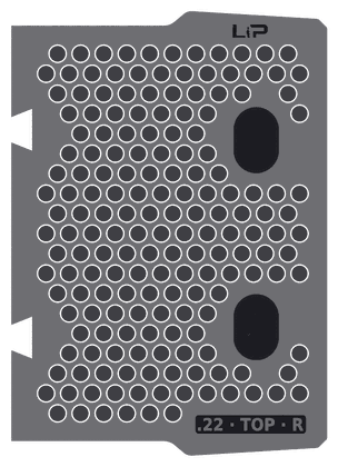 .22 · TOP · R insert half, top view